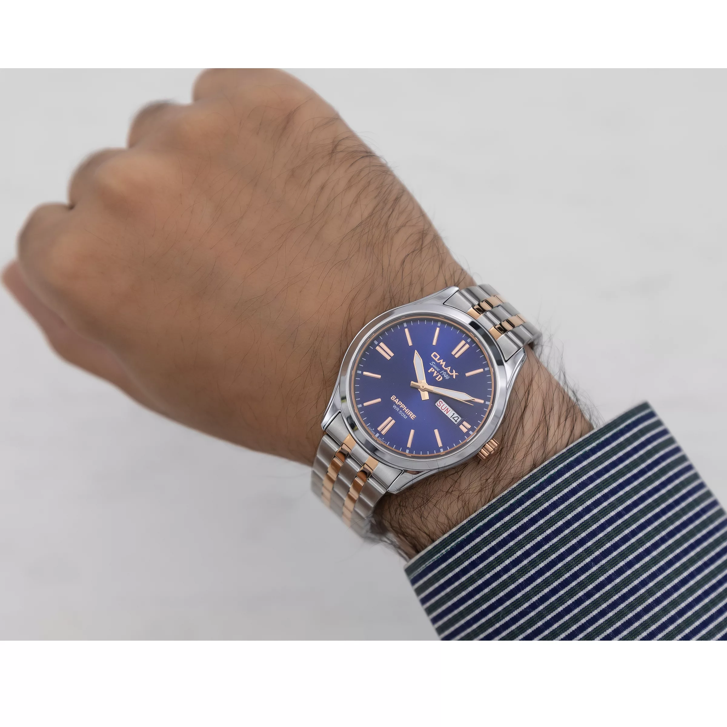 ساعت مچی عقربه‌ای مردانه اوماکس مدل OCSD007N024