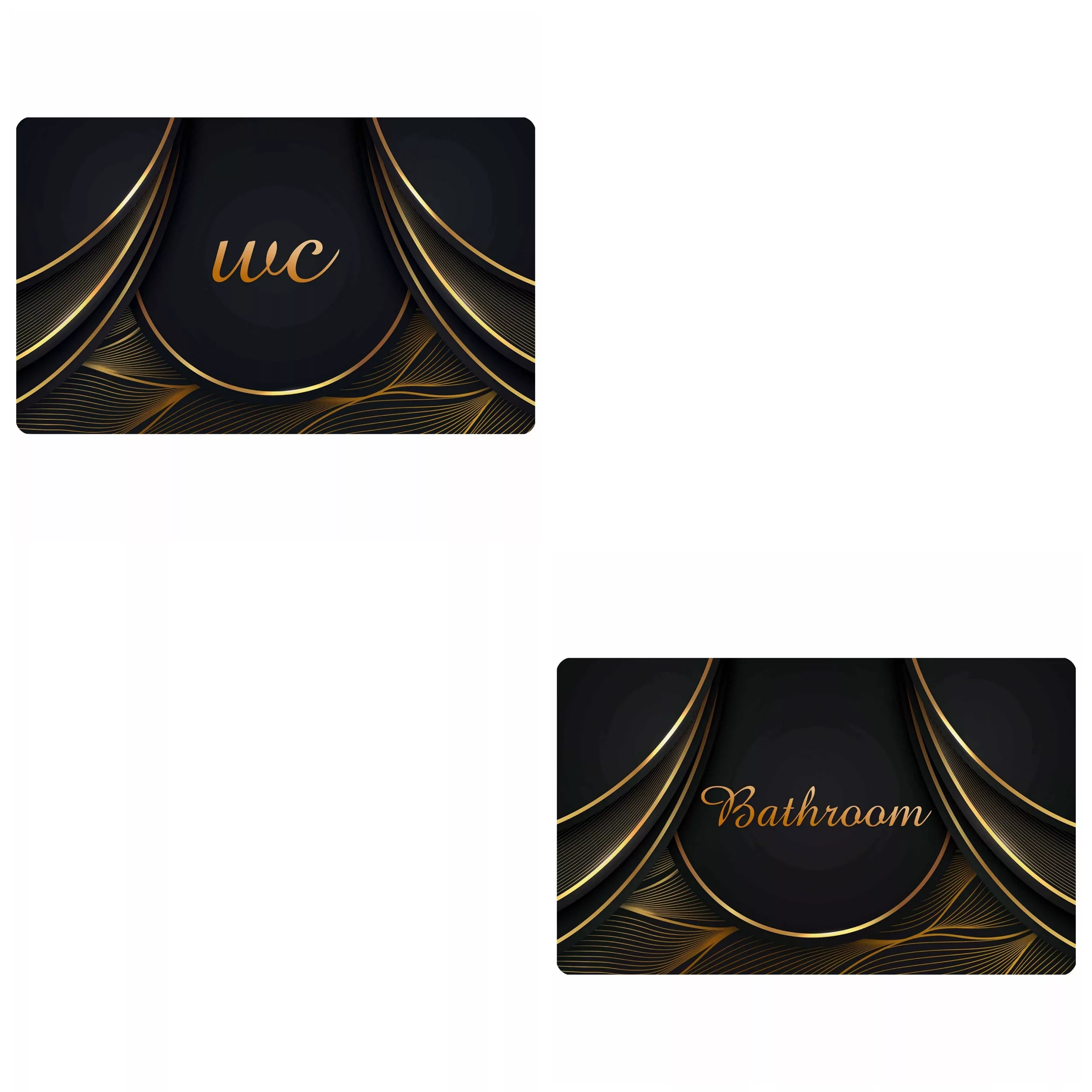 پادری مدل سه لایه رویه مخمل طرح حمام و سرویس بهداشتی کد 40910 مجموعه دو عددی