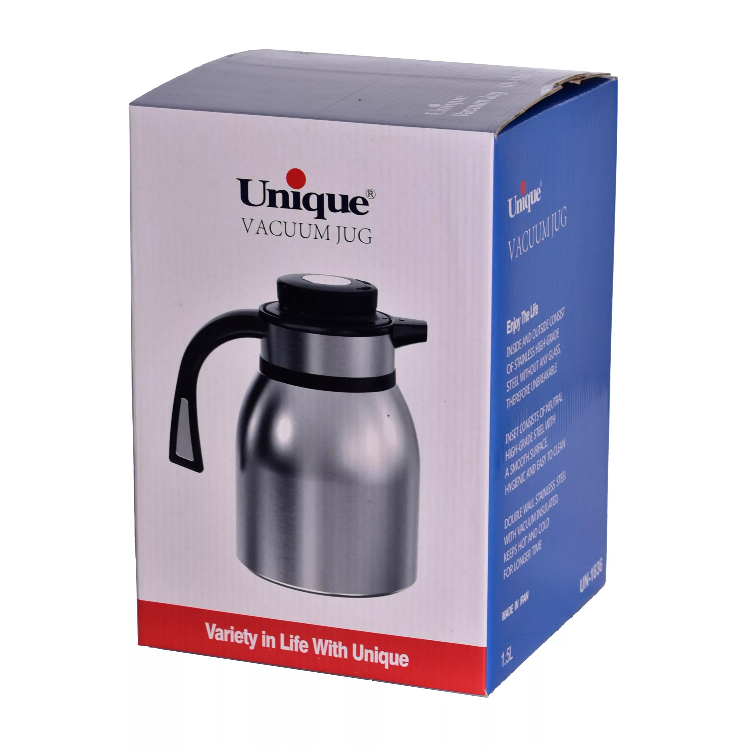 فلاسک یونیک کد 1836گنجایش 1.5 لیتر