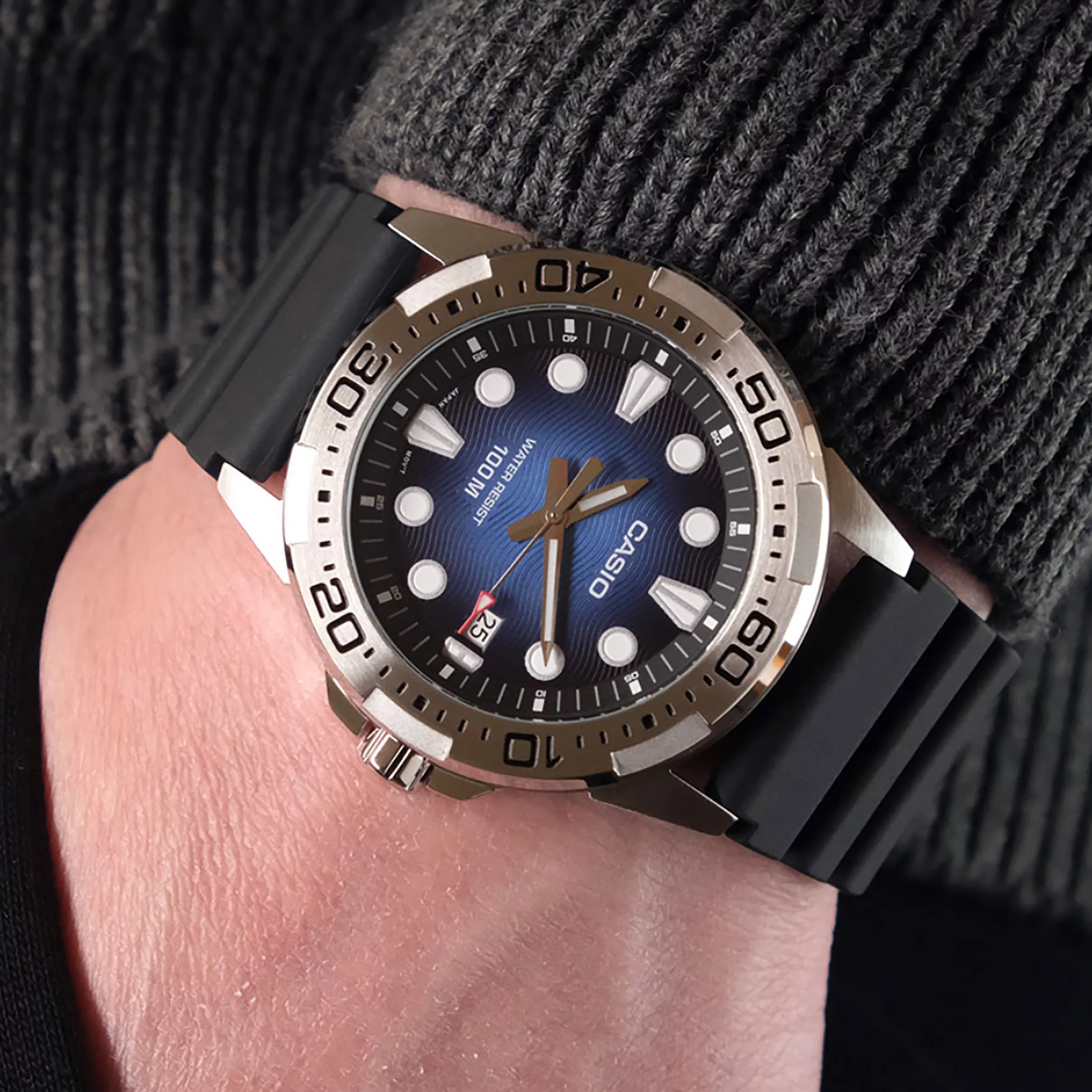 ساعت مچی عقربه‌ای کوارتز مردانه کاسیو مدل  MTD-140-2A