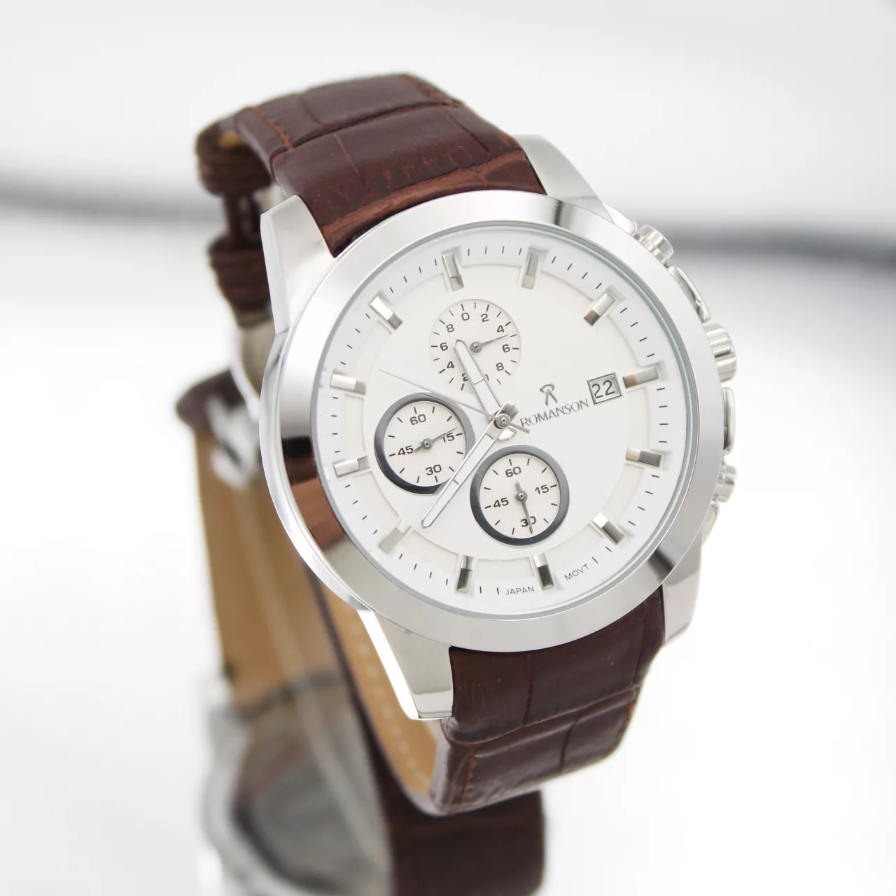 ساعت مچی عقربهای کوارتز مردانه رومانسون مدل 2137
