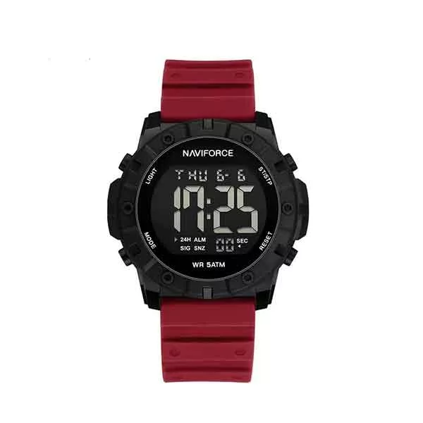 ساعت مچی دیجیتال مردانه نیوی فورس مدل NF7110 B/B/R