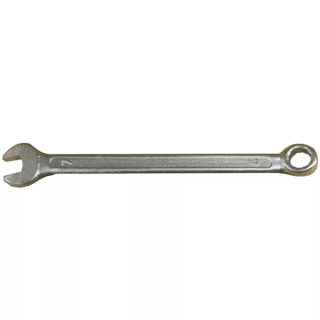 آچار یکسر تخت یکسر رینگی کد CV7 سایز 7 میلیمتر