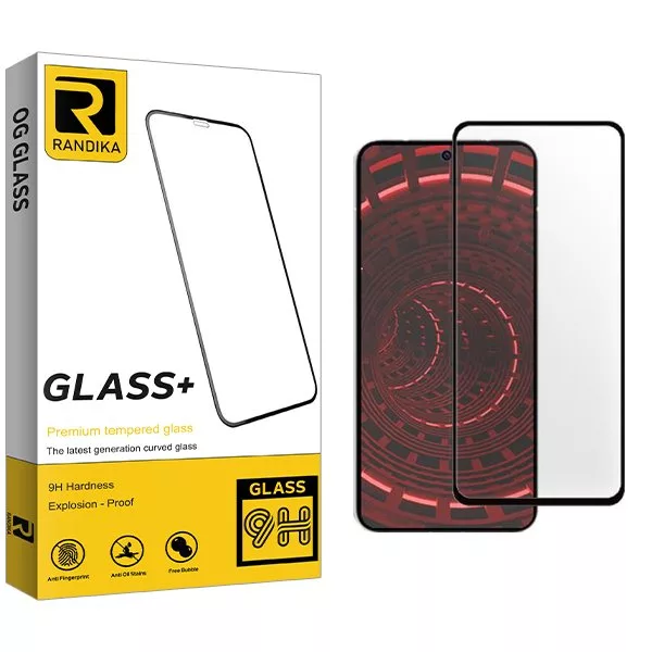 محافظ صفحه نمایش شیشه ای راندیکا مدل RK مناسب برای گوشی موبایل سامسونگ Galaxy A71/A72 4G/A72 5G/A73/A80/A90/M51/M52 5G/M53/M54/F62/M62