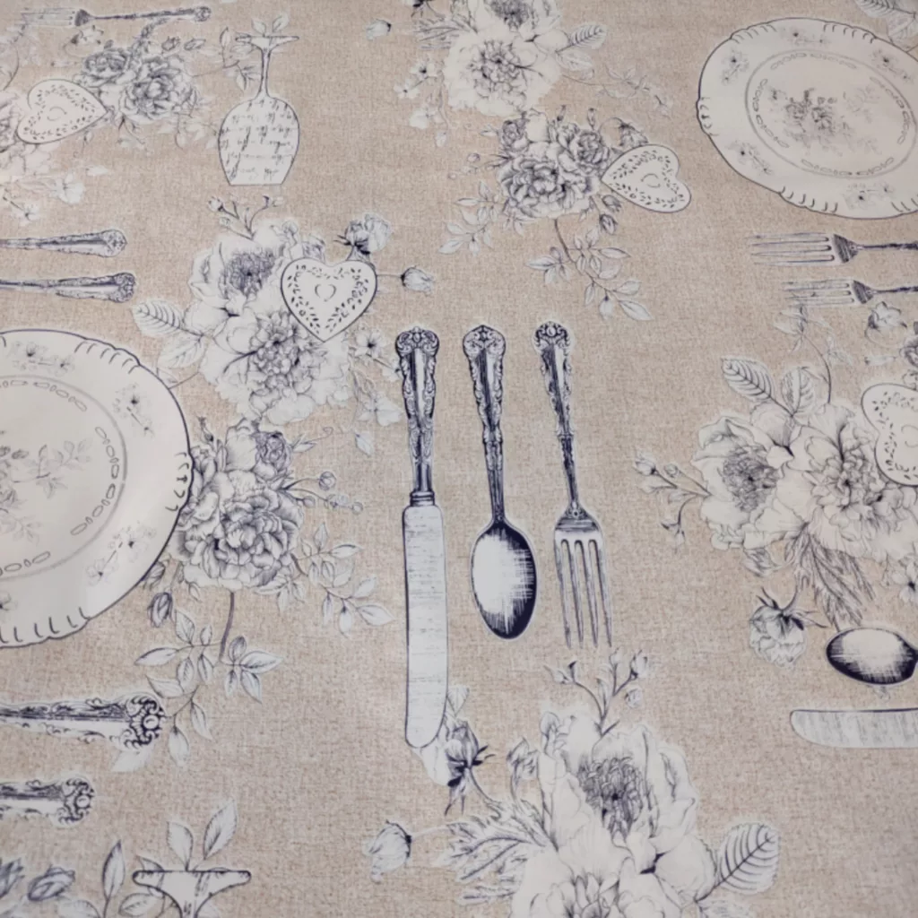 سفره 6 نفره مدل دو رو کد 01