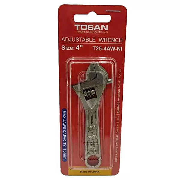 آچار فرانسه توسن کد AFTA004 سایز 4 اینچ