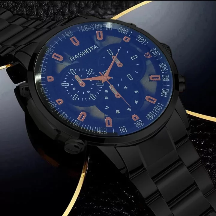 ساعت مچی عقربه‌ای مردانه مدل اسپرت بند فلزی کد mesh3moto