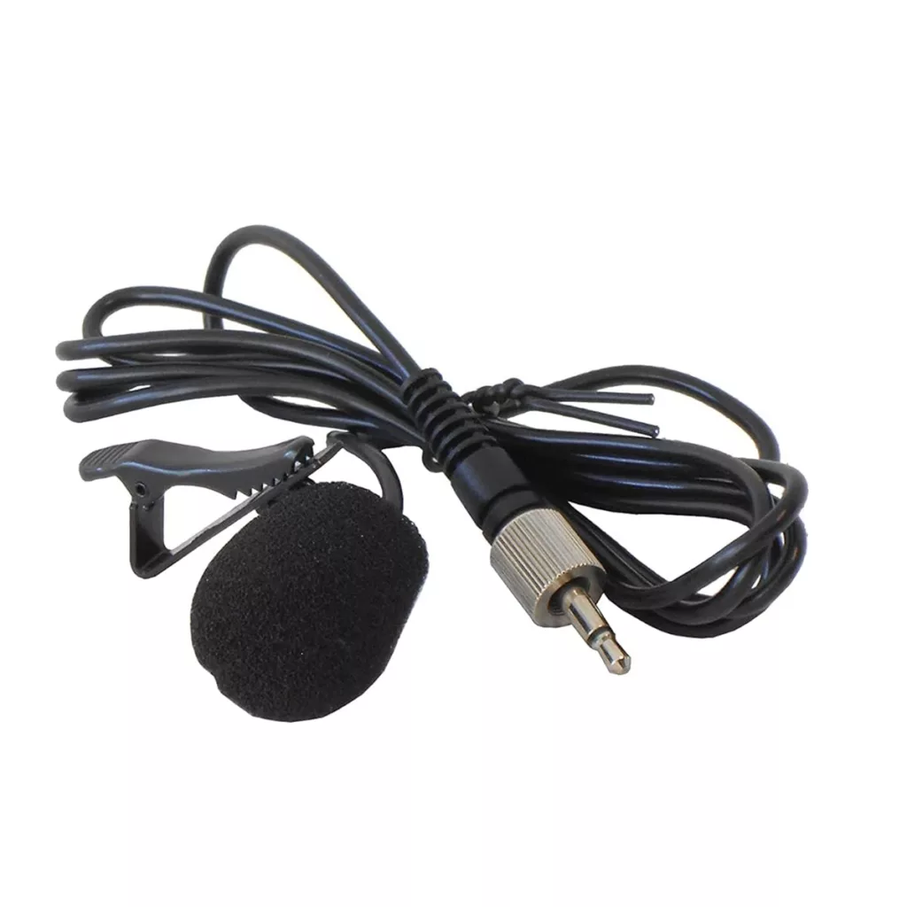 میکروفون یقه ای مدل Z-100U 9203 با درگاه‌ اتصال جک 3.5 میلی‌متری