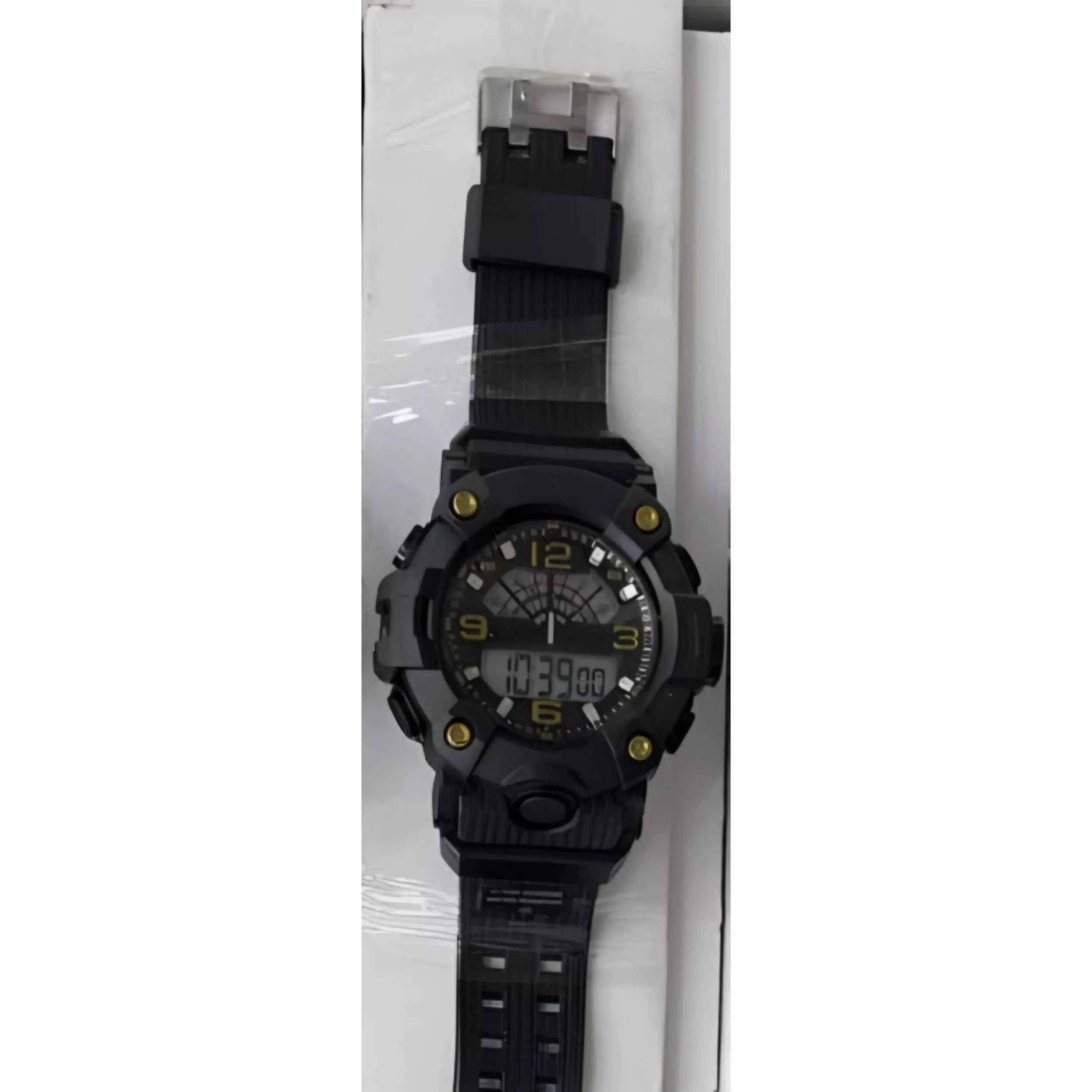 ساعت مچی دیجیتال مدل اسپرت تک زمانه بند پیو کرنوگراف کد EP1