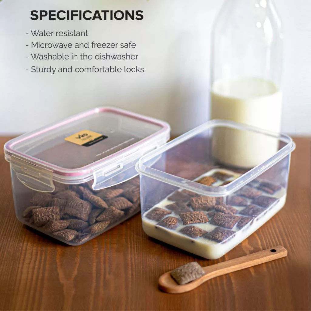 ظرف نگهدارنده ویرو پلاستیک مدل ایزی لاک 204