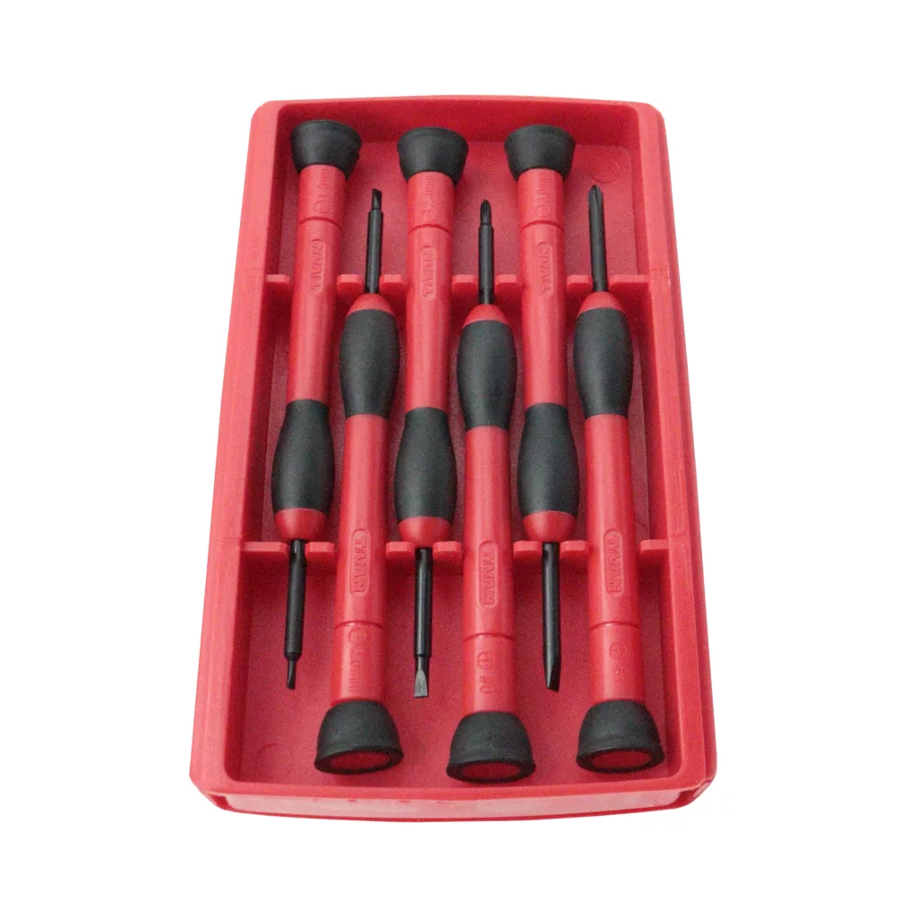 پیچ گوشتی ساعتی تیوان مدل YPGH-PS66 مجموعه 6 عددی