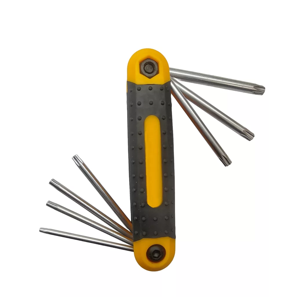 آچار ستاره ای مدل w102151 مجموع ۸ عددی