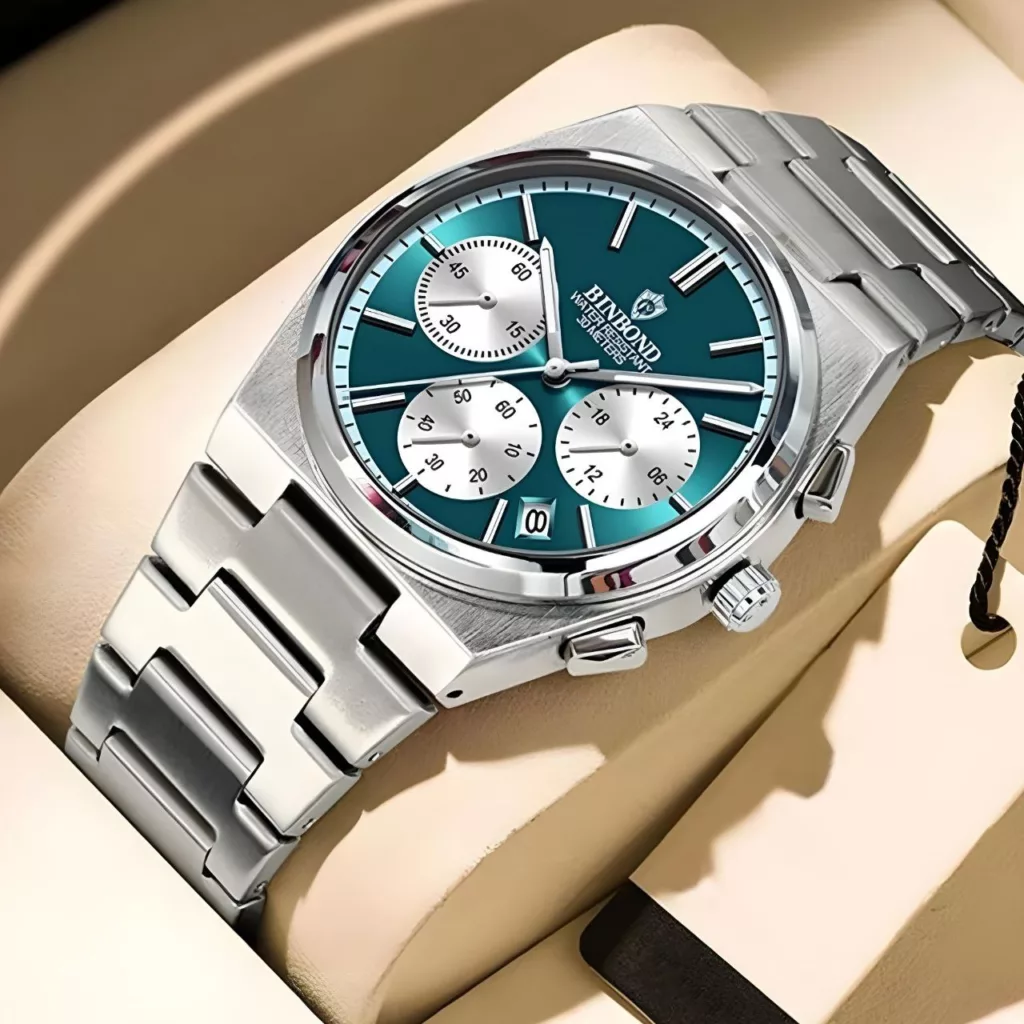 ساعت مچی عقربه‌ای کوارتز مردانه بین باند مدل سه موتور فعال کورنوگراف 1853 کد G_n3