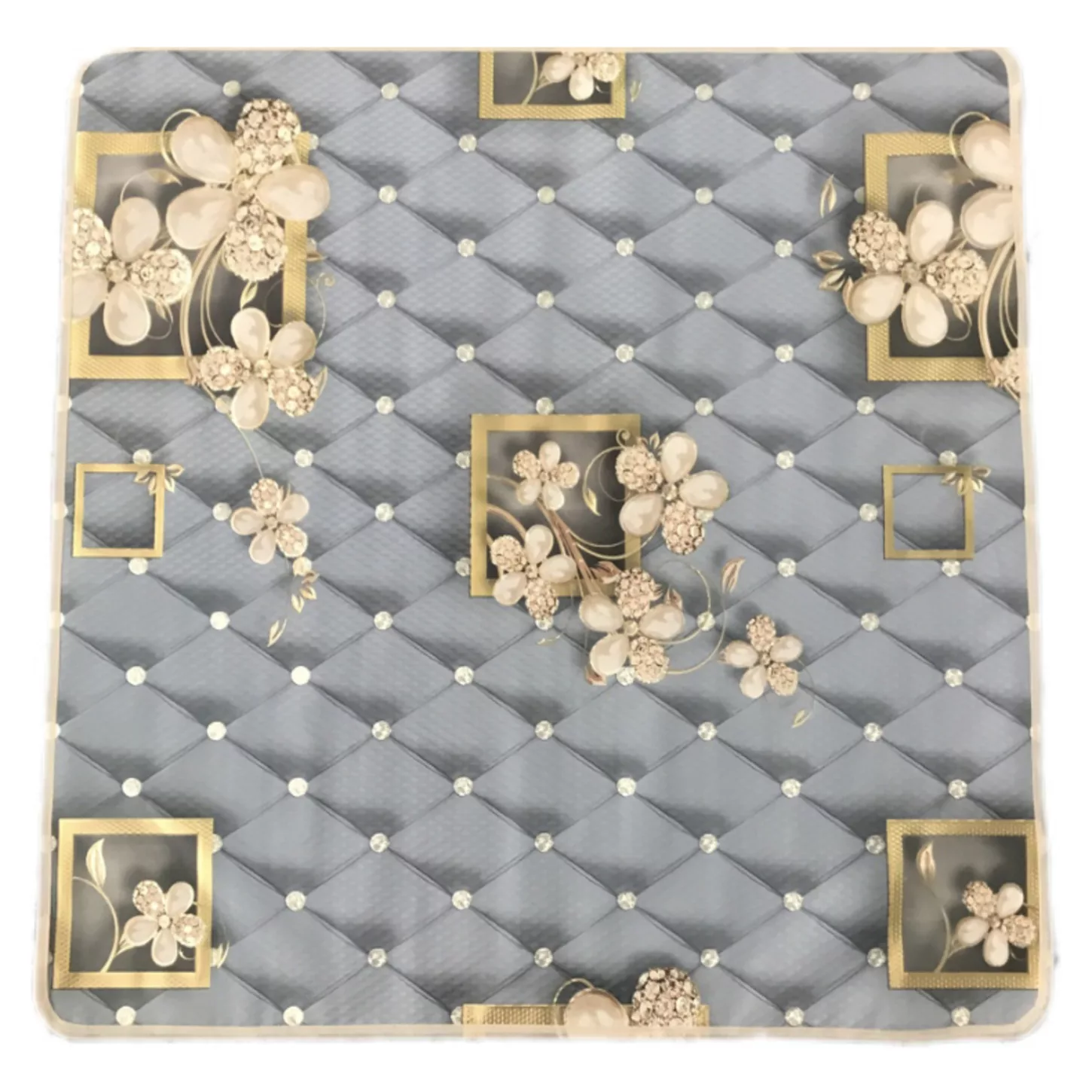 سفره 6 نفره مدل لوتوس پشت نخی 150×100 سانتی متر کد 06