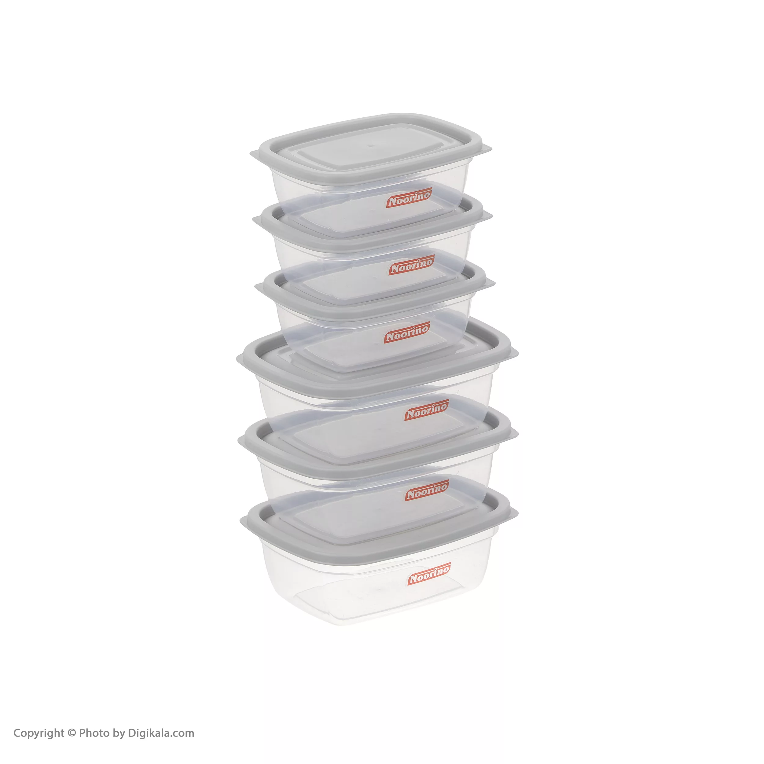 ظرف نگهدارنده نورینو مدل ساحل مجموعه شش عددی
