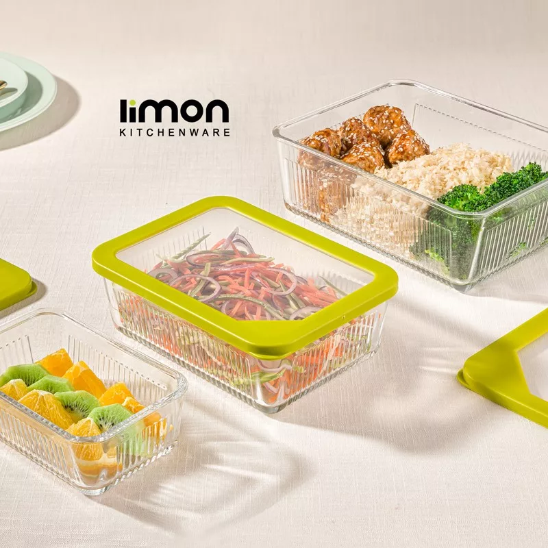 ظرف نگهدارنده لیمون مدل شیار دار کد 2097