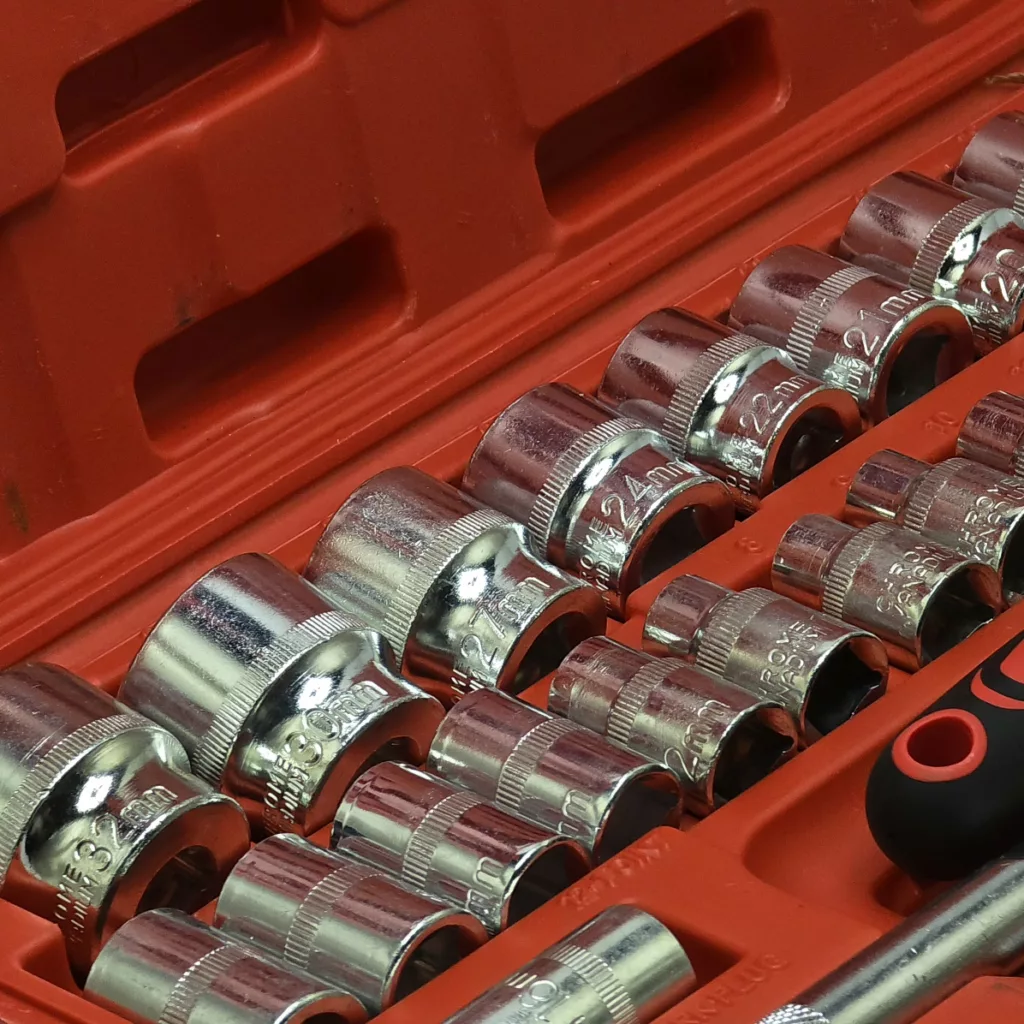 آچار بکس باس مدل 32-1/2 مجموعه 32 عددی