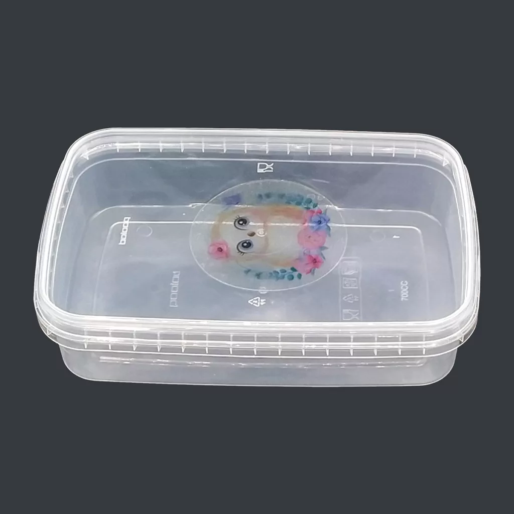 ظرف نگهدارنده مدل فریزری طرح جغد کد 700cc بسته 12 عددی