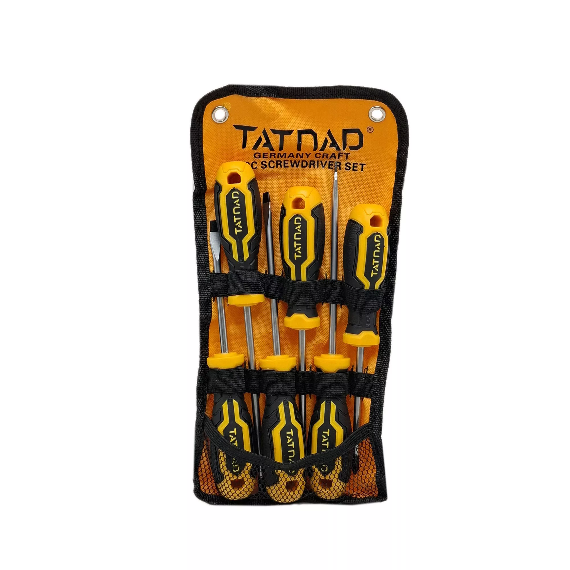 پیچ گوشتی چهارسو دوسو تاتند مدل 001 مجموعه 6 عددی