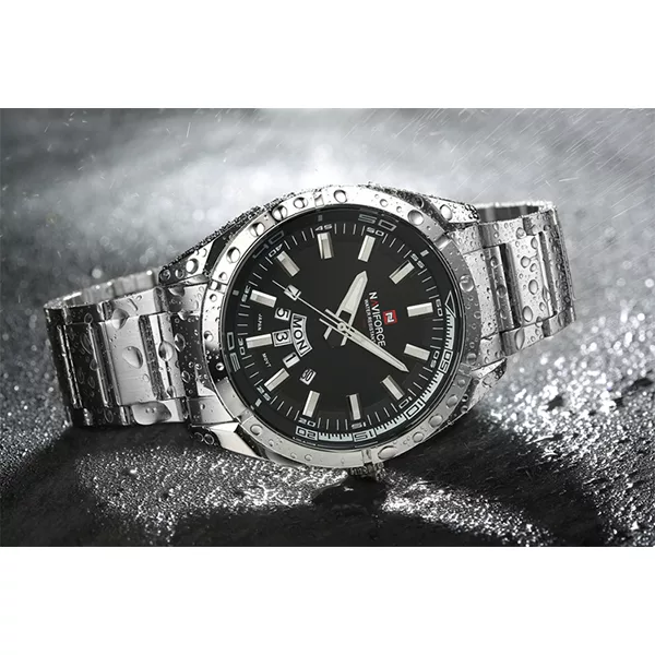 ساعت مچی عقربه‌ای کوارتز مردانه نیوی فورس مدل NF9038 SB