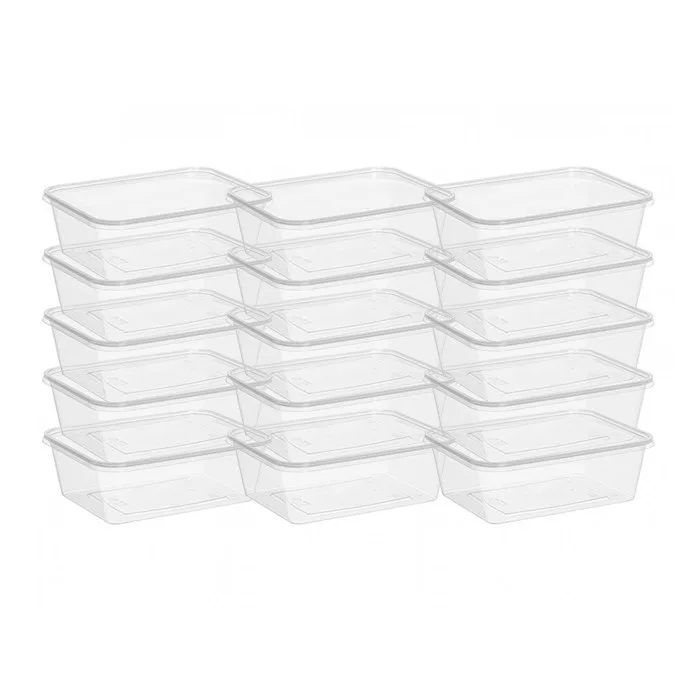 ظرف نگهدارنده مدل فریزری 750cc بسته 15 عددی