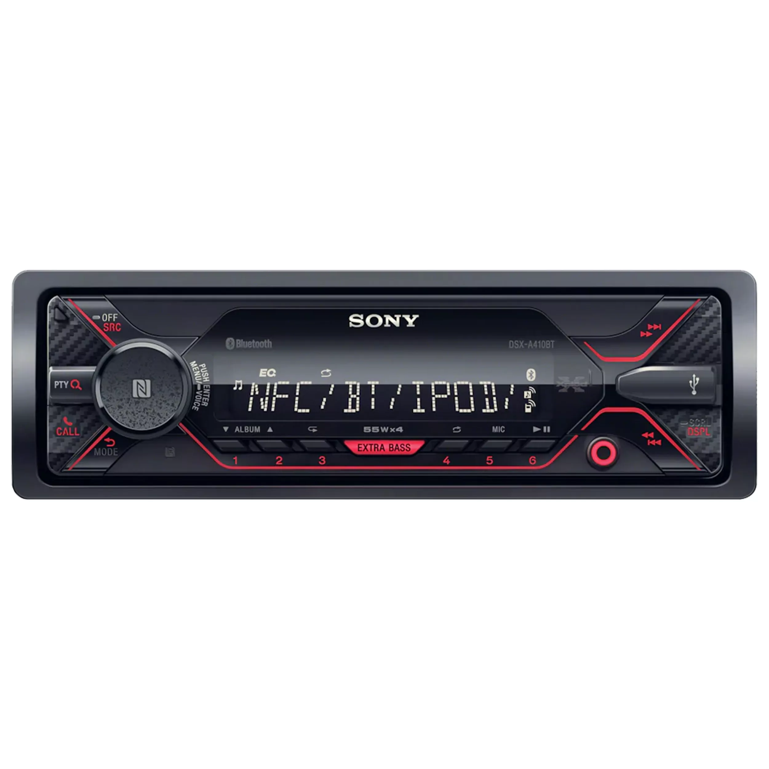 پخش کننده خودرو سونی مدل DSX-A410BT پخش کننده خودرو سونی مدل DSX-A410BT