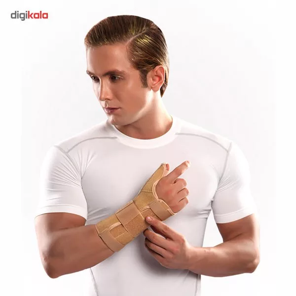 مچ شست بند دست چپ پاک سمن مدل Neoprene With Hard Bar سایز متوسط