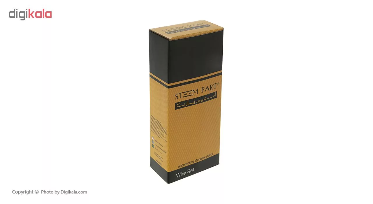 وایر شمع خودرو استیم پارت مدل SP885942 مناسب برای پراید زیمنس مجموعه 4 عددی