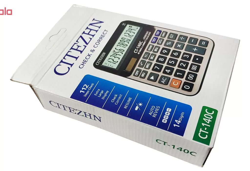 ماشین حساب سیتژن مدل CT-140C