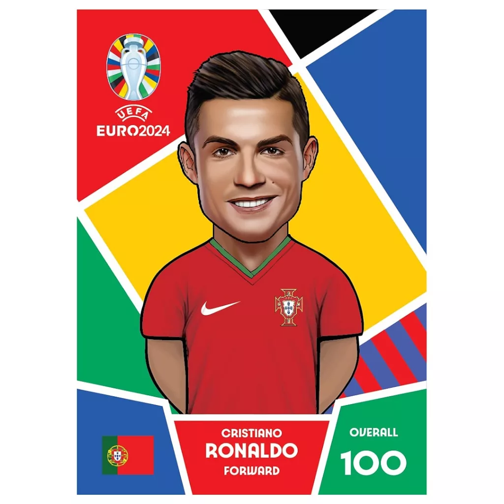 اسباب بازی شانسی کیمدی مدل یورو رونالدو کد 2024