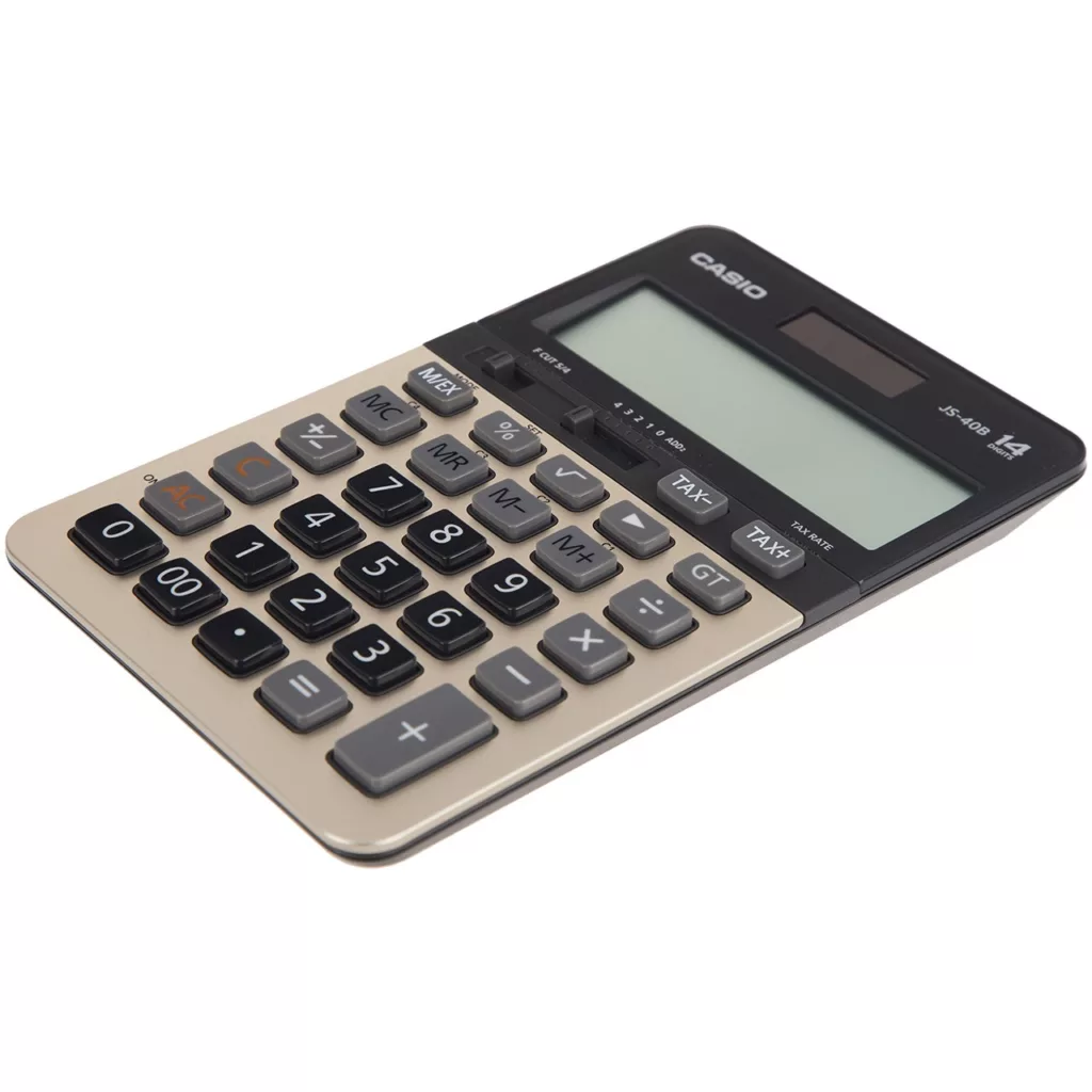 ماشین حساب کاسیو مدل JS-40B