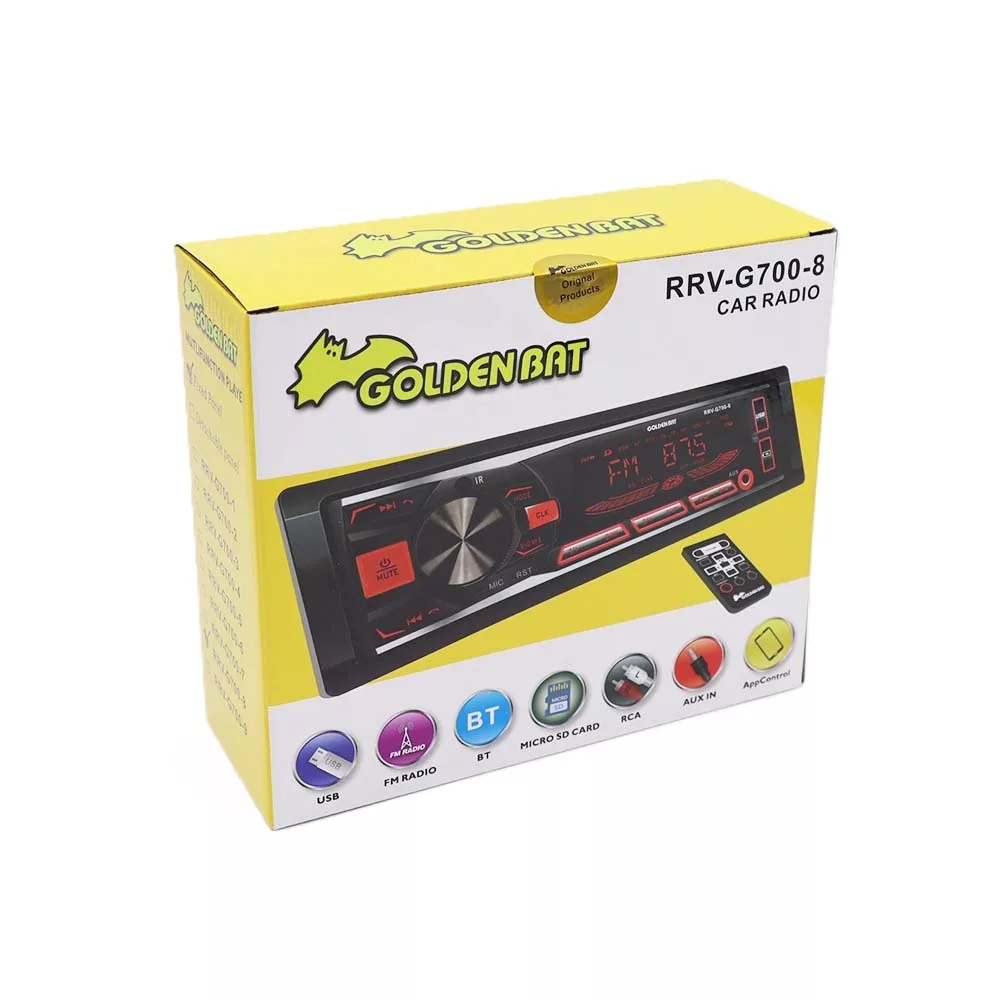پخش کننده خودرو گلدن بت مدل RRV-G700-8