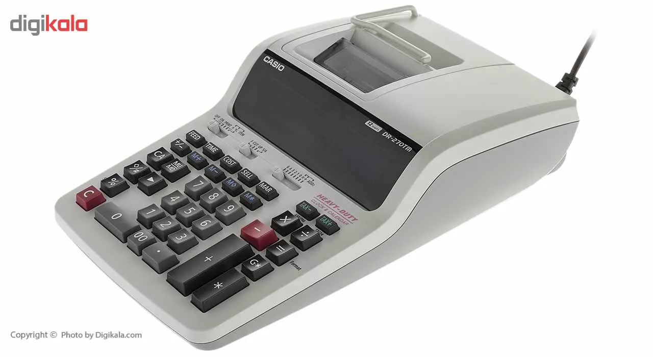 ماشین حساب کاسیو مدل DR-270TM