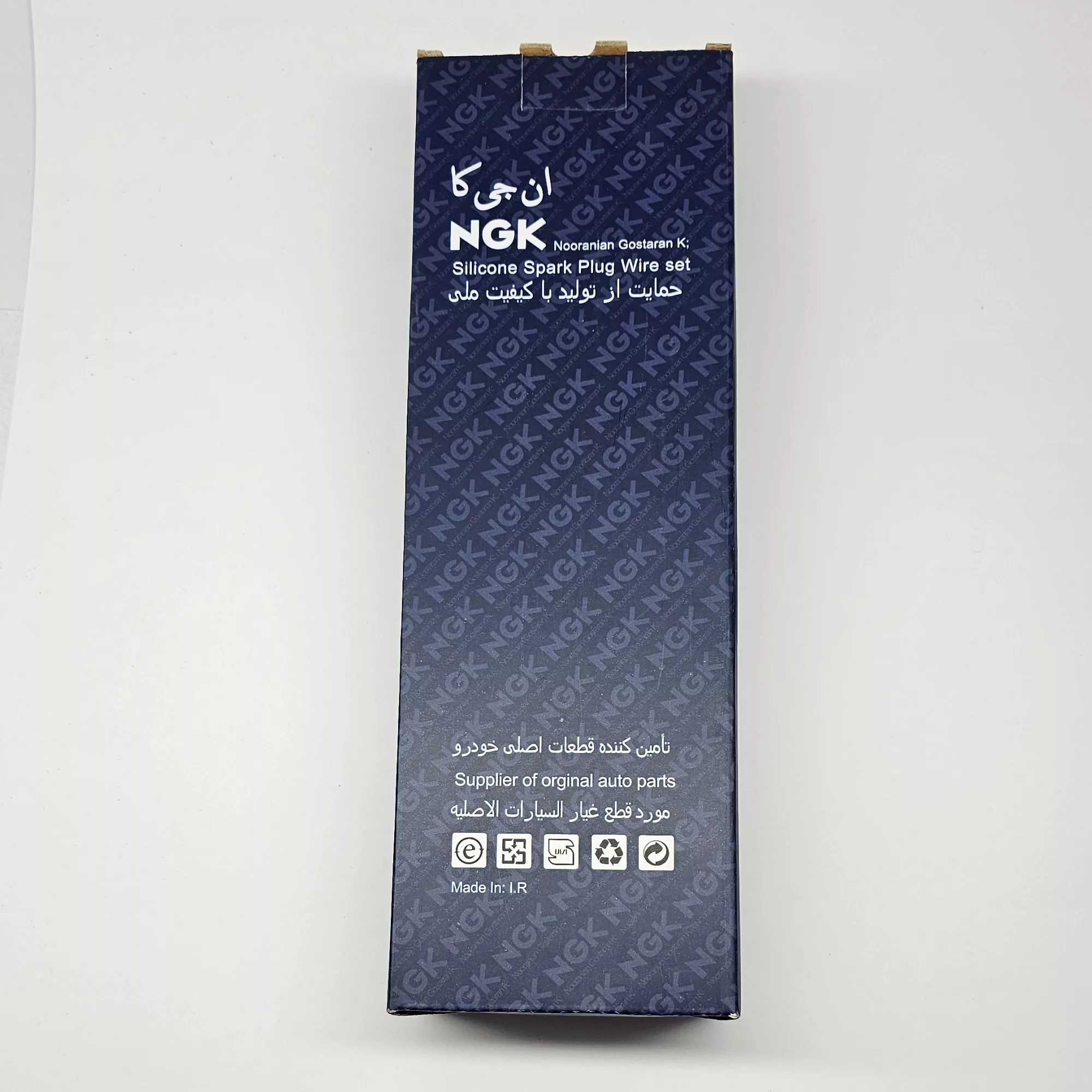 وایر شمع تقویتی ان جی کی کد NGK218 مناسب برای پژو 2000 بسته 5 عددی