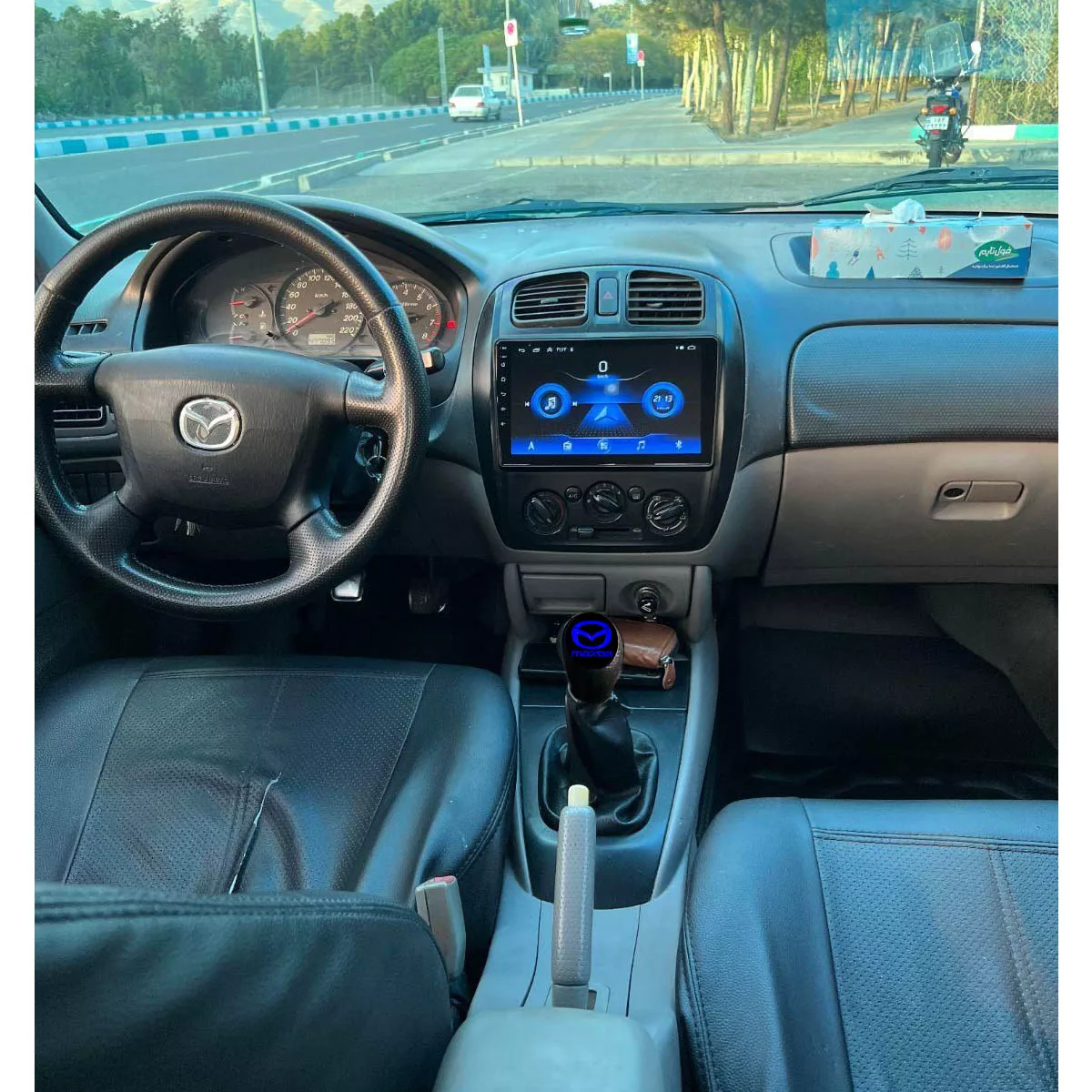 سردنده مدل MZDA LUXURY مناسب برای مزدا 323