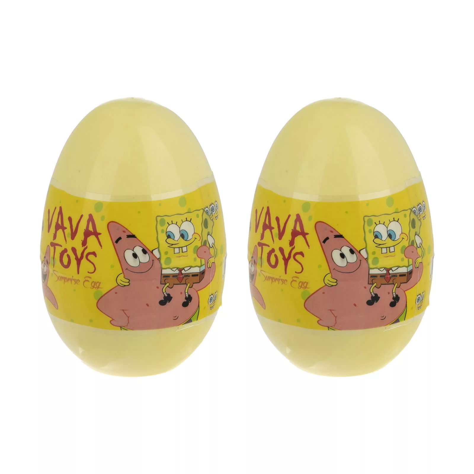 اسباب بازی شانسی وو تویز طرح تخم مرغی مدل Twin Bob Sponge مجموعه 2 عددی اسباب بازی شانسی وو تویز طرح تخم مرغی مدل Twin Bob Sponge مجموعه 2 عددی