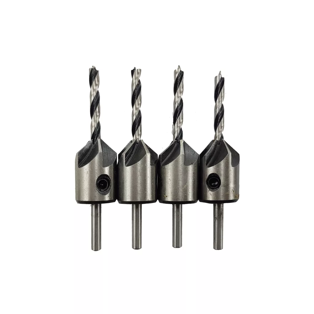 مته خزینه ولف کد WOLF 0305 سایز 4 میلیمتر مجموعه 4 عددی