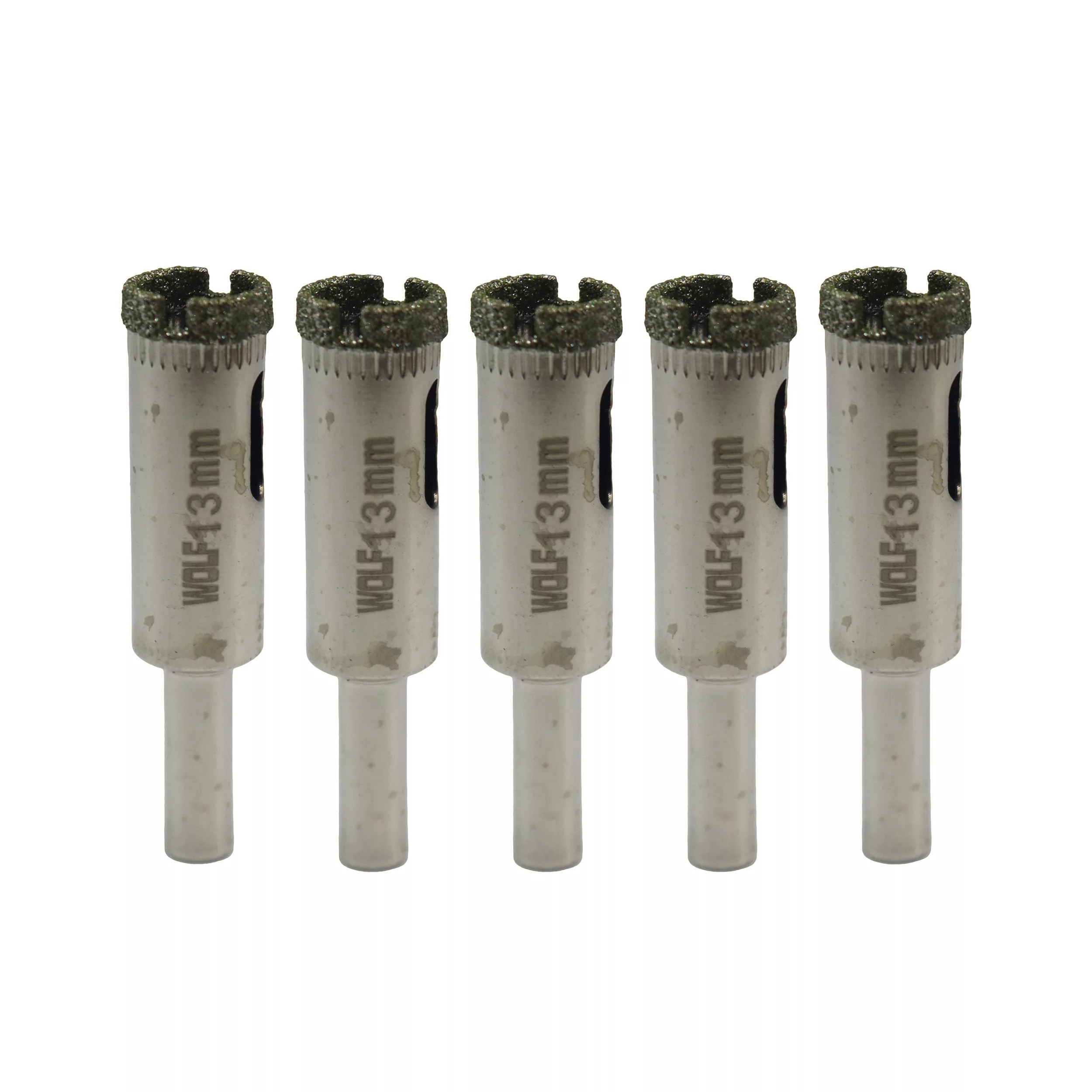مته گرد بر شیشه ولف مدل YP-013 سایز 13 میلی متر مجموعه 5 عددی مته گرد بر شیشه ولف مدل YP-013 سایز 13 میلی متر مجموعه 5 عددی