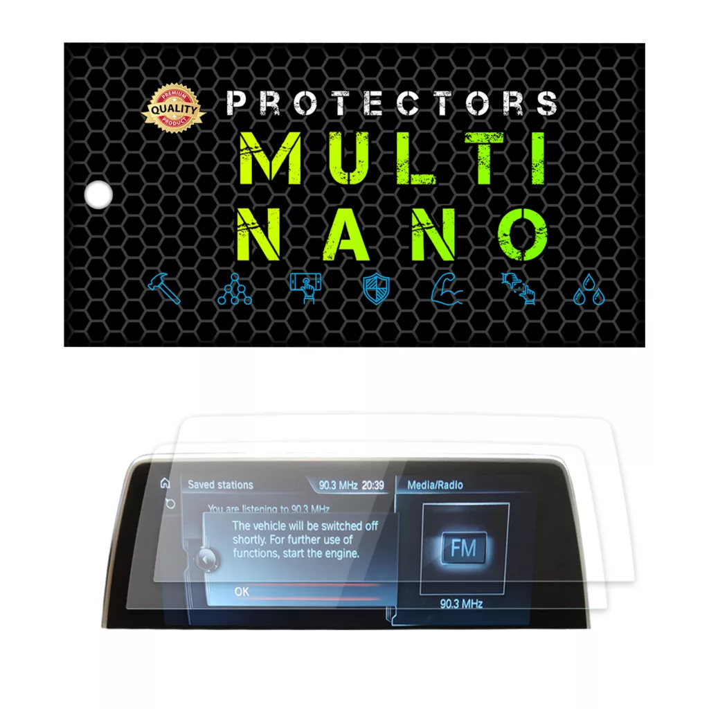 محافظ صفحه نمایش خودرو مولتی نانو مدل X-S2N مناسب برای بی ام و 730Li بسته دو عددی