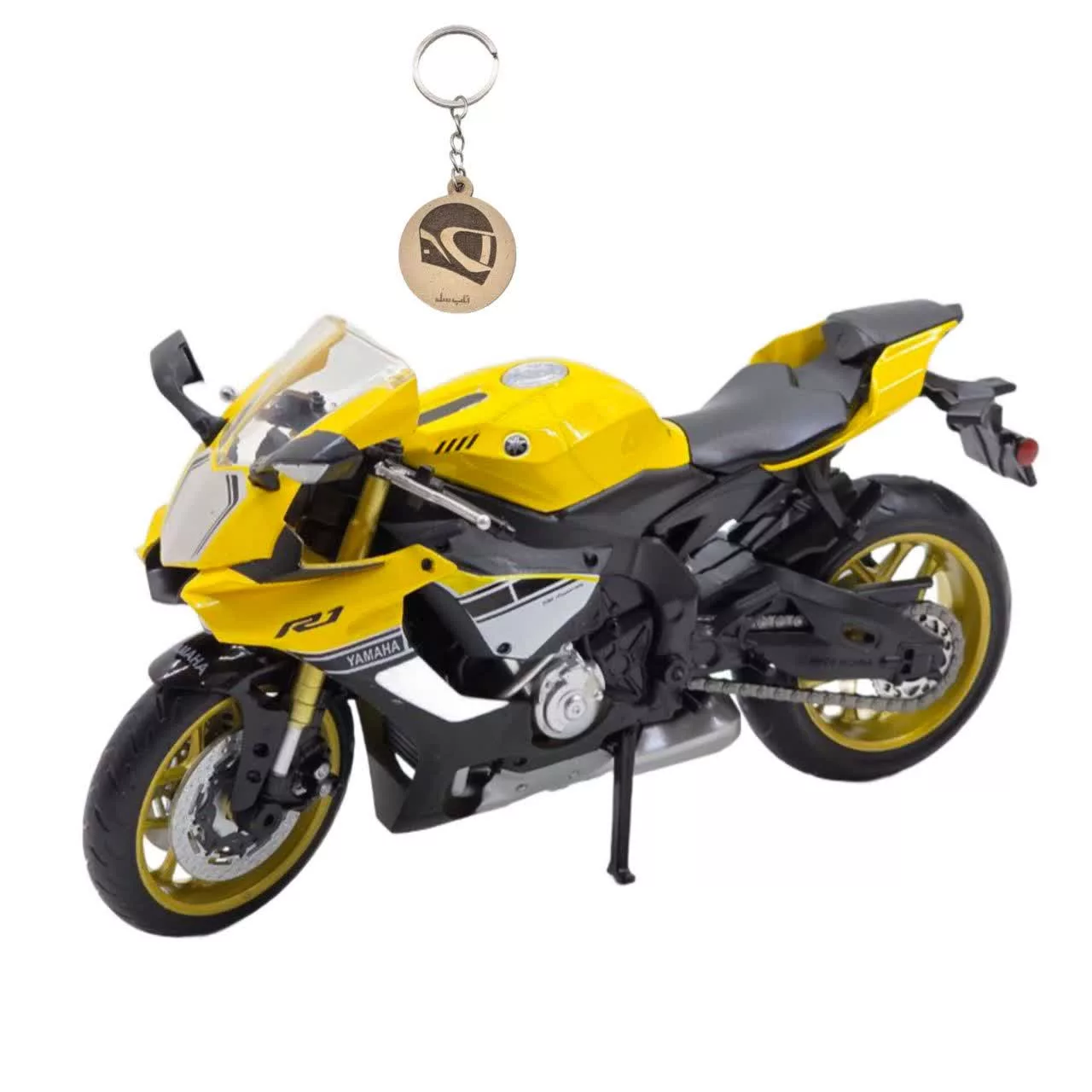 ماکت موتور ناب سل مدل یاماها فلزی YAMAHA YZF-R1 همراه با جاسوییچی ماکت موتور ناب سل مدل یاماها فلزی YAMAHA YZF-R1 همراه با جاسوییچی