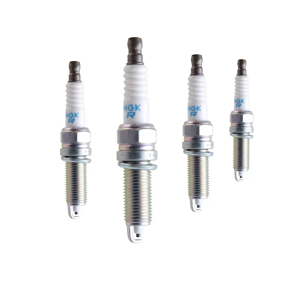 شمع خودرو ان جی کی مدل تک پلاتینی پایه بلند یورو 4 کد LZKR6B-E 94937 بسته 4 عددی