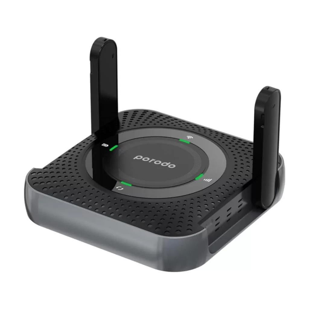 مودم 4G LTE قابل حمل پرودو مدل PD-4GCPME-BKGY PORTABLE ROUTER