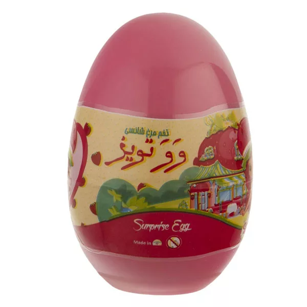 اسباب بازی شانسی وو تویز طرح تخم مرغی مدل Twin S2 SM-SB مجموعه 2 عددی