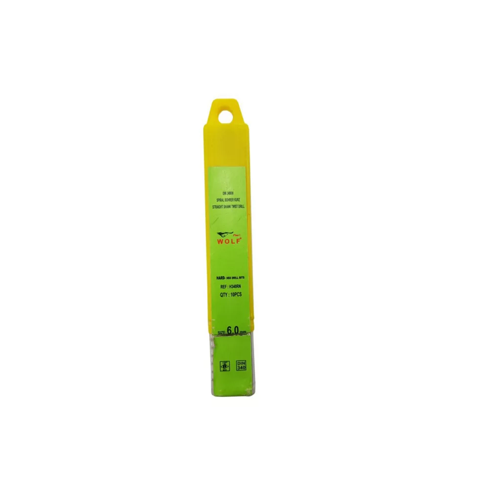 مته آهن ولف مدل HSS-14-6 کد 0006 سایز 6 میلیمتر بسته 10 عددی