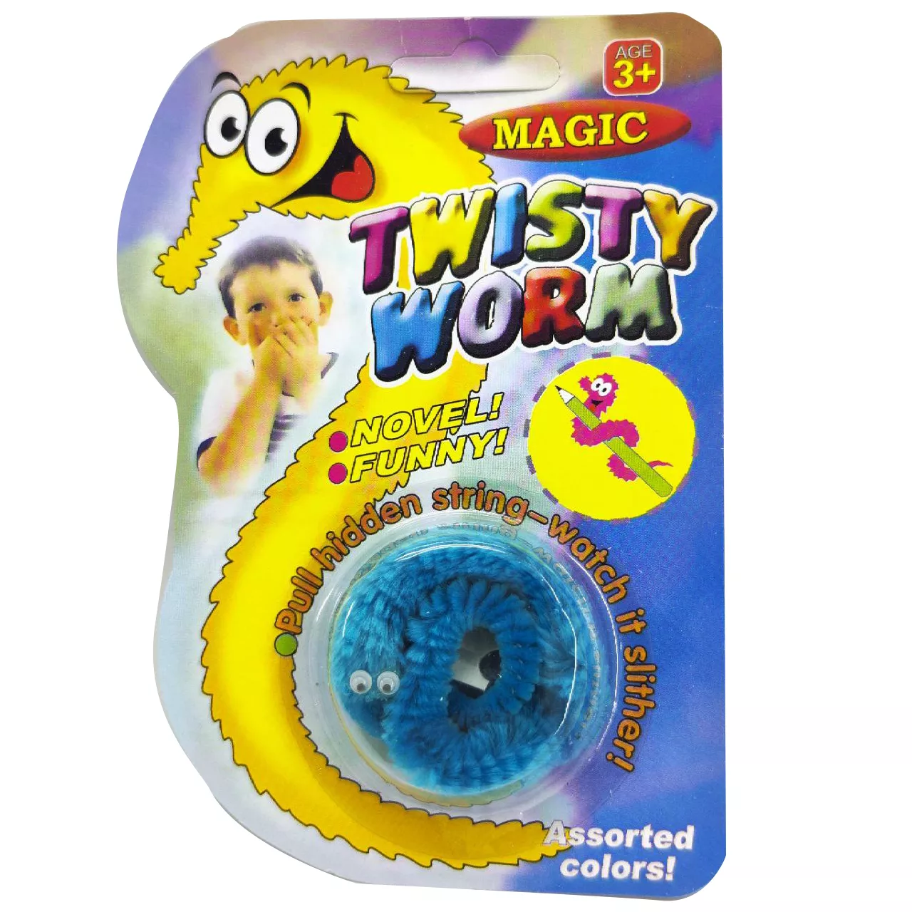 ابزار شعبده بازی دنیای سرگرمی های کمیاب مدل کرم جادویی twisty worm magic ابزار شعبده بازی دنیای سرگرمی های کمیاب مدل کرم جادویی twisty worm magic