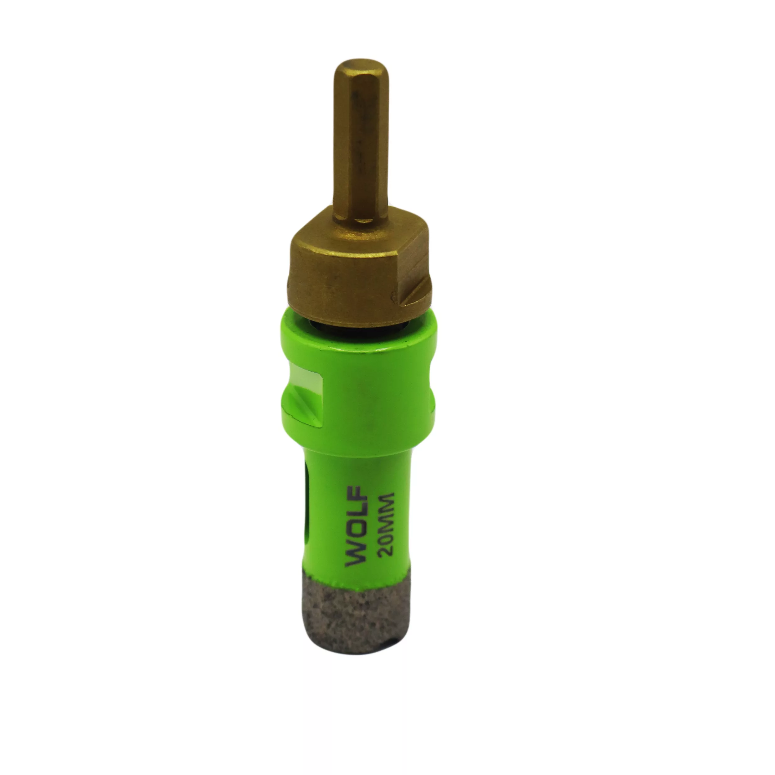 گردبر فرزی سنگ و سرامیک ولف مدل YP-020 به همراه رابط تبدیل به دریل سایز 20 میلی متر گردبر فرزی سنگ و سرامیک ولف مدل YP-020 به همراه رابط تبدیل به دریل سایز 20 میلی متر