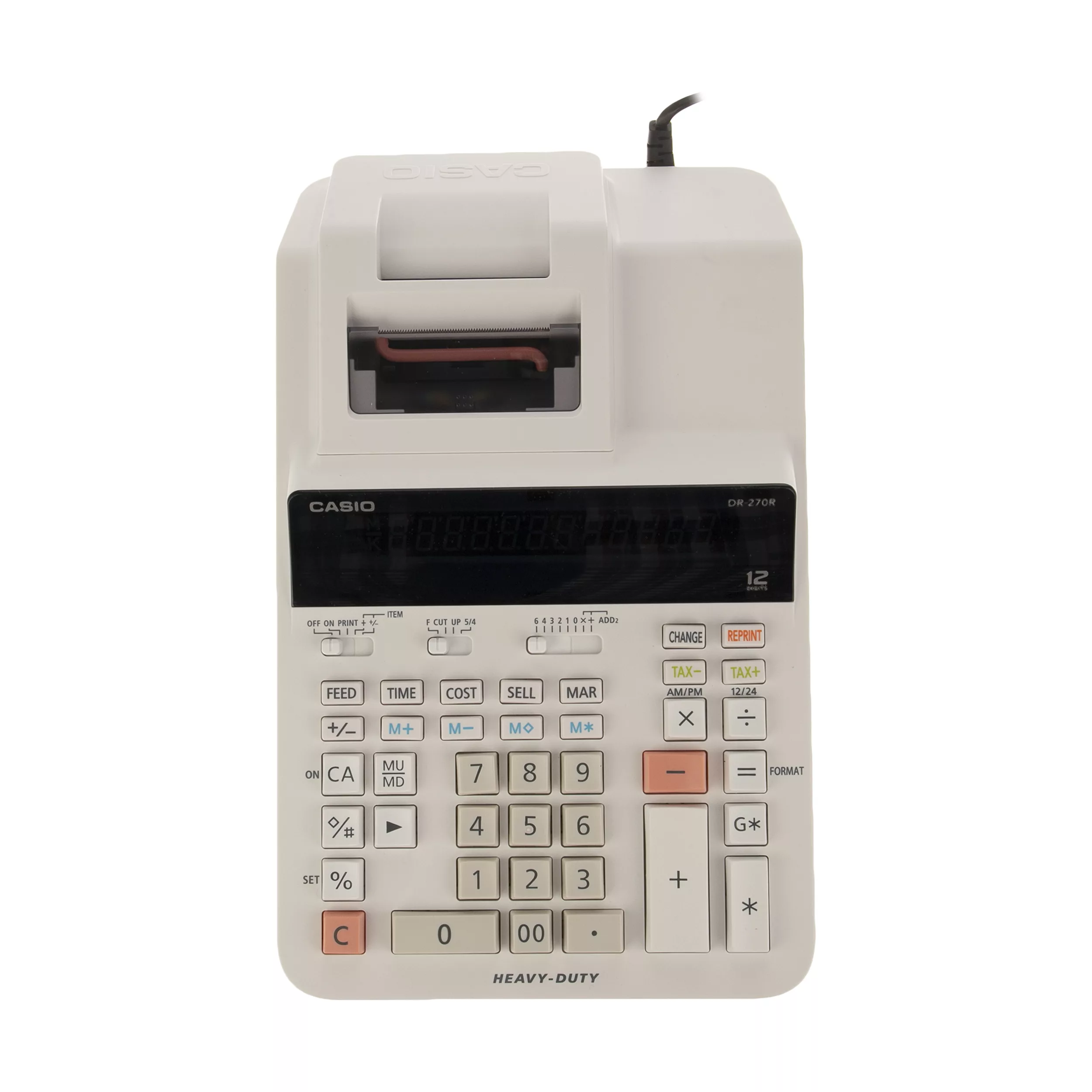 ماشین حساب کاسیو مدل DR-270R ماشین حساب کاسیو مدل DR-270R