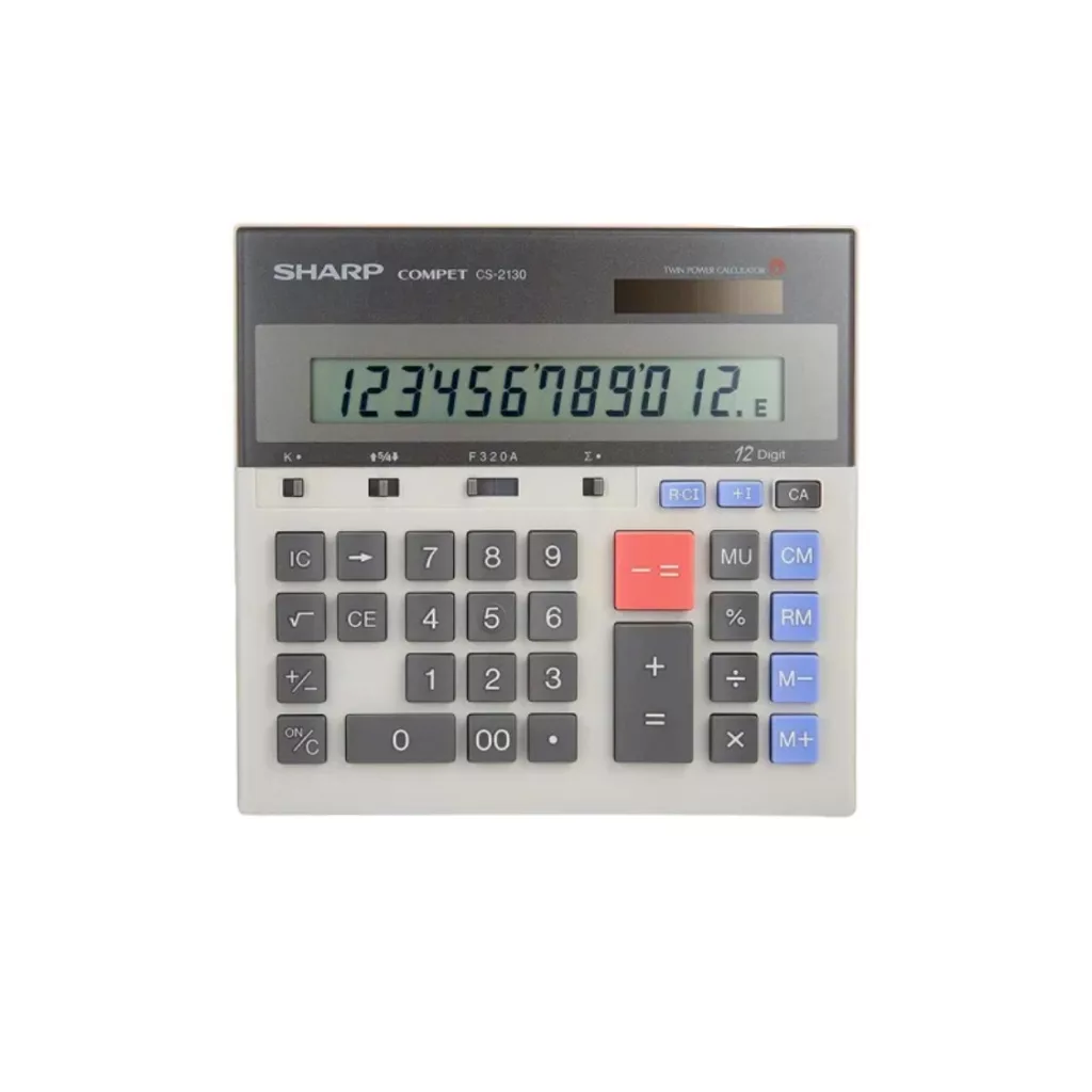 ماشین حساب شارپ مدل COMPECT CS-2130