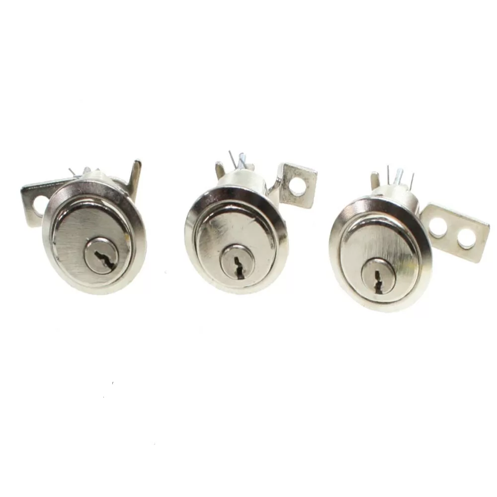 قفل و سوییچ سری ضد سرقت خودرو چیکال مدل P-946 مناسب برای پژو 405 بسته 3 عددی