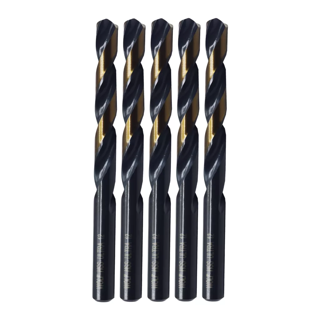 مته آهن ولف مدل اولترا کد YP-012MM سایز 12 میلی متر مجموعه 5 عددی